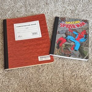Spider-Man Composition Book & Computation Book